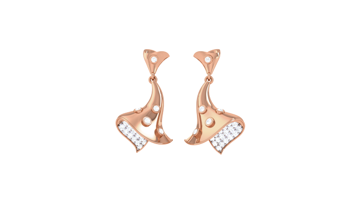 ER90105- Jewelry CAD Design -Earrings, Stud Earrings, Light Weight Collection