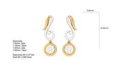ER90106- Jewelry CAD Design -Earrings, Stud Earrings, Light Weight Collection