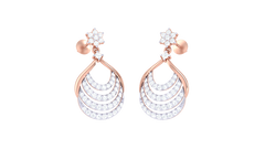 ER90107- Jewelry CAD Design -Earrings, Stud Earrings, Light Weight Collection