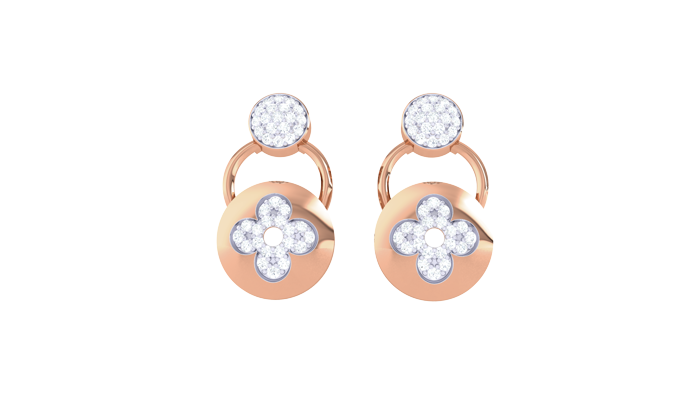 ER90110- Jewelry CAD Design -Earrings, Stud Earrings, Light Weight Collection