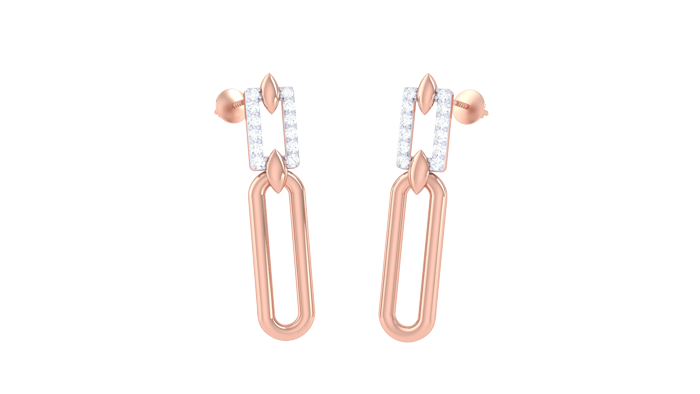 ER90112- Jewelry CAD Design -Earrings, Stud Earrings, Light Weight Collection