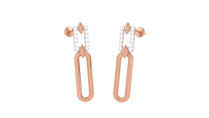ER90112- Jewelry CAD Design -Earrings, Stud Earrings, Light Weight Collection