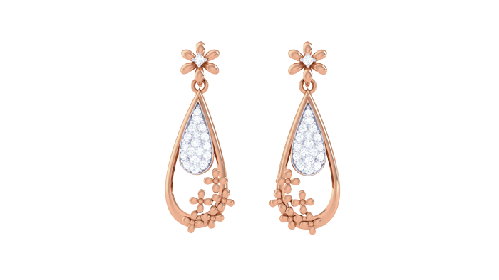 ER90113- Jewelry CAD Design -Earrings, Stud Earrings, Light Weight Collection