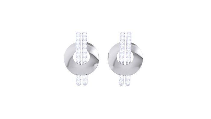 ER90114- Jewelry CAD Design -Earrings, Stud Earrings, Light Weight Collection