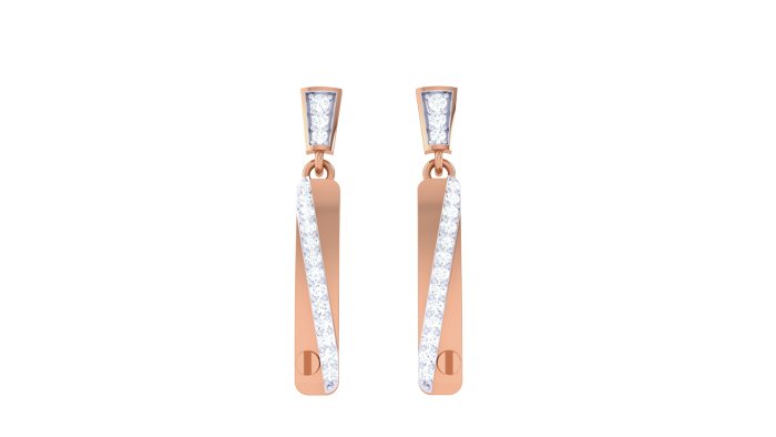 ER90125- Jewelry CAD Design -Earrings, Stud Earrings, Light Weight Collection