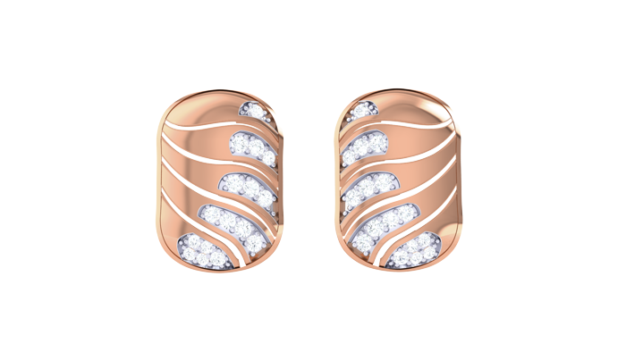 ER90126- Jewelry CAD Design -Earrings, Stud Earrings, Light Weight Collection