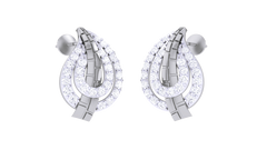 ER90192- Jewelry CAD Design -Earrings, Stud Earrings, Light Weight Collection