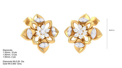 ER90193- Jewelry CAD Design -Earrings, Stud Earrings, Light Weight Collection