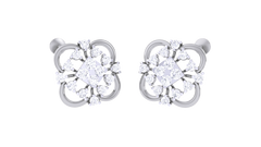 ER90199- Jewelry CAD Design -Earrings, Stud Earrings, Light Weight Collection