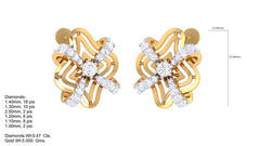 ER90200- Jewelry CAD Design -Earrings, Stud Earrings, Light Weight Collection