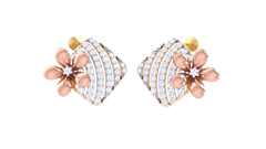 ER90208- Jewelry CAD Design -Earrings, Stud Earrings, Light Weight Collection