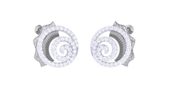 ER90213- Jewelry CAD Design -Earrings, Stud Earrings, Light Weight Collection