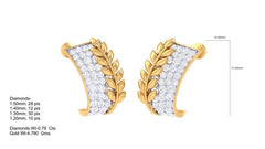 ER90221- Jewelry CAD Design -Earrings, Stud Earrings, Light Weight Collection