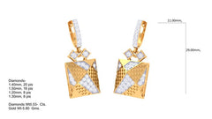 ER90235- Jewelry CAD Design -Earrings, Stud Earrings, Light Weight Collection