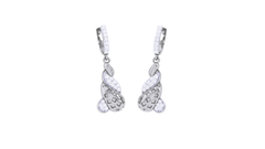 ER90240- Jewelry CAD Design -Earrings, Stud Earrings, Light Weight Collection