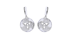 ER90244- Jewelry CAD Design -Earrings, Stud Earrings, Light Weight Collection