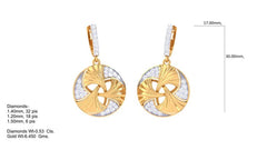 ER90244- Jewelry CAD Design -Earrings, Stud Earrings, Light Weight Collection