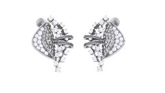 ER90246- Jewelry CAD Design -Earrings, Stud Earrings, Light Weight Collection