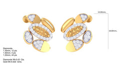 ER90247- Jewelry CAD Design -Earrings, Stud Earrings, Light Weight Collection