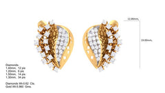 ER90250- Jewelry CAD Design -Earrings, Stud Earrings, Light Weight Collection