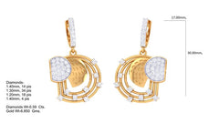 ER90272- Jewelry CAD Design -Earrings, Stud Earrings, Light Weight Collection