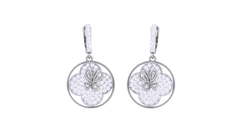 ER90273- Jewelry CAD Design -Earrings, Stud Earrings, Light Weight Collection