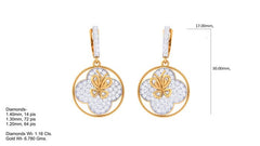 ER90273- Jewelry CAD Design -Earrings, Stud Earrings, Light Weight Collection