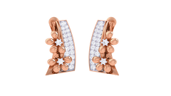 ER90276- Jewelry CAD Design -Earrings, Stud Earrings, Light Weight Collection