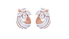 ER90281- Jewelry CAD Design -Earrings, Stud Earrings, Light Weight Collection