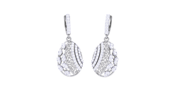 ER90295- Jewelry CAD Design -Earrings, Stud Earrings, Light Weight Collection