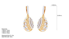 ER90295- Jewelry CAD Design -Earrings, Stud Earrings, Light Weight Collection