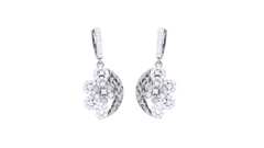 ER90299- Jewelry CAD Design -Earrings, Stud Earrings, Light Weight Collection