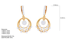 ER90300- Jewelry CAD Design -Earrings, Stud Earrings, Light Weight Collection