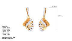 ER90304- Jewelry CAD Design -Earrings, Stud Earrings, Light Weight Collection