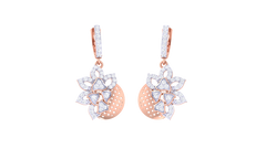 ER90319- Jewelry CAD Design -Earrings, Stud Earrings, Light Weight Collection