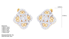 ER90324- Jewelry CAD Design -Earrings, Stud Earrings, Light Weight Collection