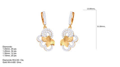 ER90326- Jewelry CAD Design -Earrings, Stud Earrings, Light Weight Collection