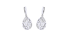 ER90333- Jewelry CAD Design -Earrings, Stud Earrings, Light Weight Collection