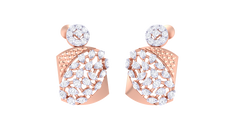 ER90336- Jewelry CAD Design -Earrings, Stud Earrings, Light Weight Collection