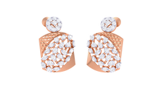 ER90336- Jewelry CAD Design -Earrings, Stud Earrings, Light Weight Collection