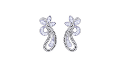 ER90377- Jewelry CAD Design -Earrings, Stud Earrings, Light Weight Collection