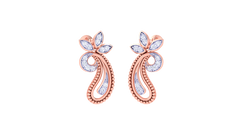 ER90377- Jewelry CAD Design -Earrings, Stud Earrings, Light Weight Collection