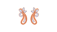 ER90377- Jewelry CAD Design -Earrings, Stud Earrings, Light Weight Collection