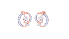 ER90378- Jewelry CAD Design -Earrings, Stud Earrings, Light Weight Collection