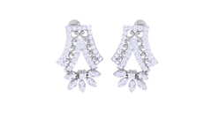 ER90399- Jewelry CAD Design -Earrings, Stud Earrings, Light Weight Collection