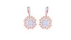 ER90421- Jewelry CAD Design -Earrings, Stud Earrings, Light Weight Collection