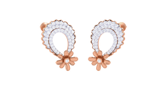 ER90470- Jewelry CAD Design -Earrings, Stud Earrings, Light Weight Collection