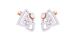 ER90476- Jewelry CAD Design -Earrings, Stud Earrings, Light Weight Collection