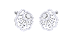 ER90477- Jewelry CAD Design -Earrings, Stud Earrings, Light Weight Collection