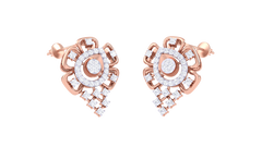 ER90478- Jewelry CAD Design -Earrings, Stud Earrings, Light Weight Collection